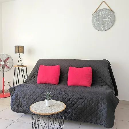 Renove Avec Parking Privatif ,a 2min De La Plage Lejlighed